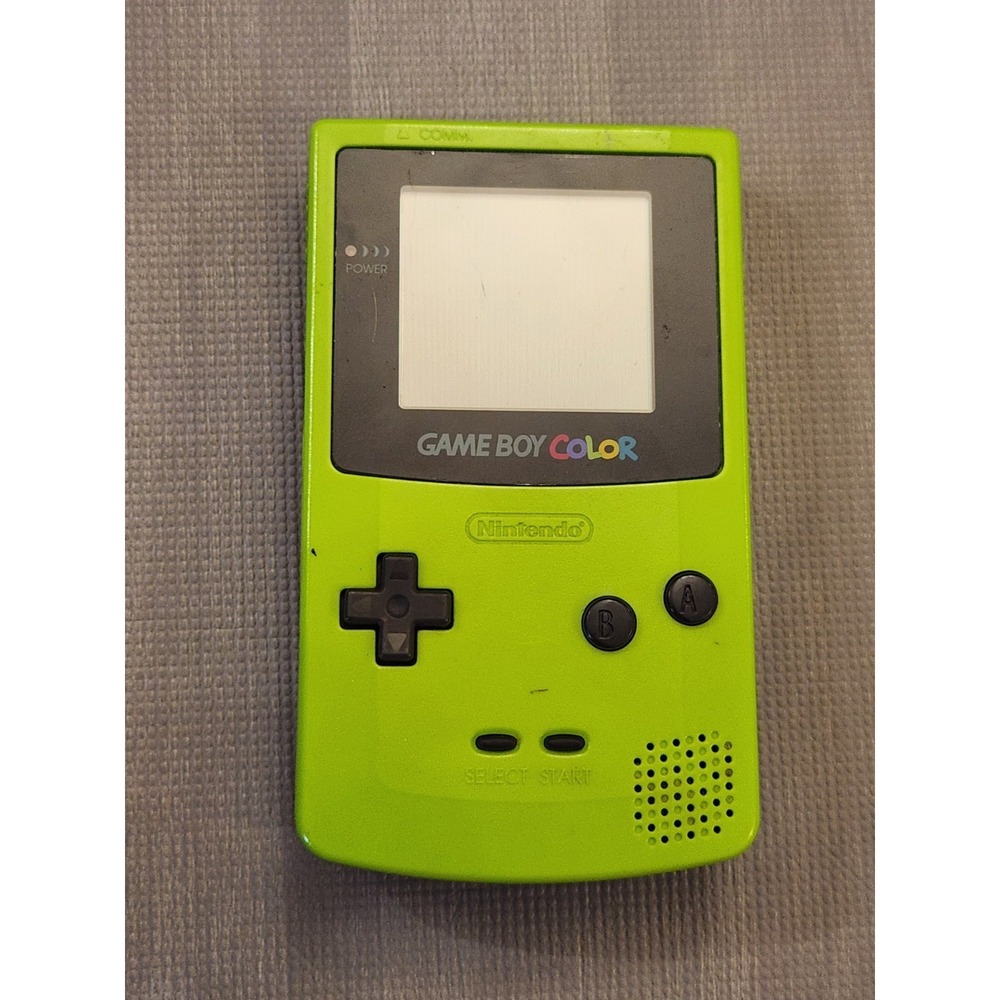 Nintendo Game Boy Color Handheld Gameboy Console Kiwi Green